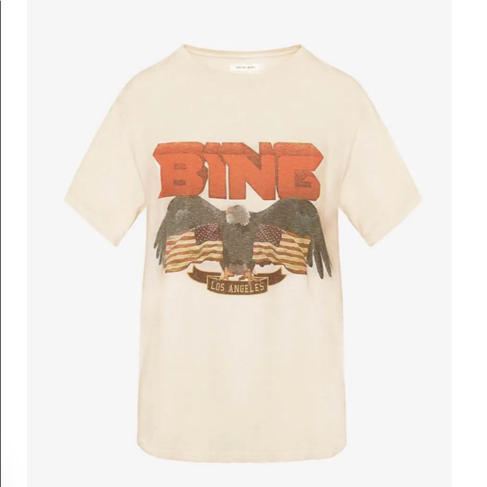 Anine Bing Vintage Tee White